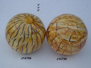 ไม้และกระดูกฝังตกแต่งลูกที่มีอยู่ในทุกขนาดและสีตกแต่งบ้านลูกกระดูก - Product Image 6