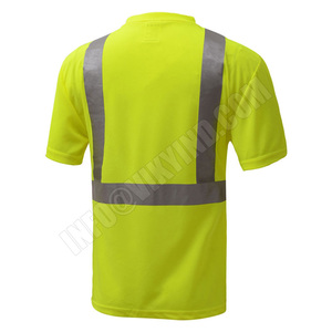 เสื้อยืดนิรภัยสำหรับผู้ชายน้ำหนักเบา,เสื้อผ้าเพื่อความปลอดภัยสำหรับผู้ชายคุณภาพสูงสวมใส่สบาย - Product Image 5