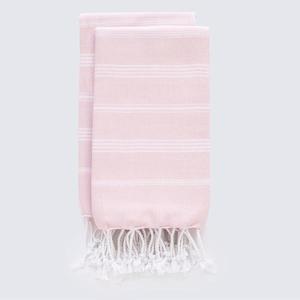 Respetuoso con el medio ambiente 100% algodón 100x180cm rayas con monograma personalizado de colores de secado rápido comprimido playa turca Fouta desechable - Product Image 5