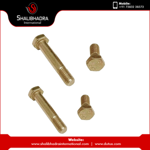 Pernos y tuercas de arado de titanio estándar DIN de última colección, Perno de brida hexagonal de latón estañado, precio competitivo - Product Image 2