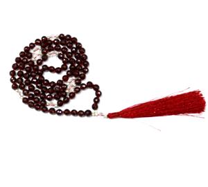 Collar con gemas de cuarzo estilo Tibetano con borlas, Gargantilla, plata esterlina 108, piedra Natural, 6 Mm - Product Image 3