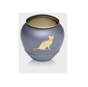 Nouvelle arrivée Urne commémorative pour cendres Urne de crémation pour cendres humaines Urnes pour animaux de compagnie du fabricant indien Urne de crémation en métal de vente à chaud - Product Image 1