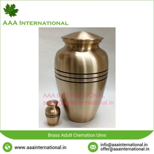 Proveedor Mayorista de Urnas de Cremación para Adultos de Estilo Americano, de Latón, Diseño Premium, al Mejor Precio - Product Image 3