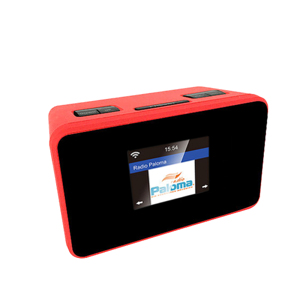 Radio Internet stéréo à écran couleur 2.4 "avec météo, Wifi, double réveil CT-1318 IR - Product Image 2