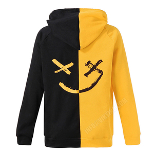 Pull à capuche unisexe haute qualité design de mode sweat à capuche unisexe visage souriant pour adolescents logo personnalisé - Product Image 4