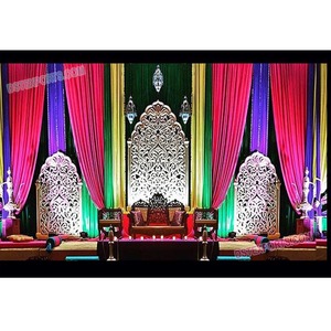 Panel Decorativo para Bodas Indias, Hermoso Panel Tallado, Decoración para Escenario de Boda, Decoración para Eventos en Carolina del Sur - Product Image 1
