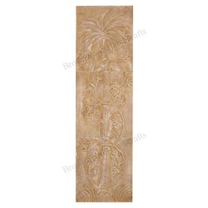 Panel decorativo de pared largo tallado en MDF, Panel colgante de pared, Panel de pared decorativo de forma redonda tallado en MDF de lujo a precio competitivo - Product Image 1