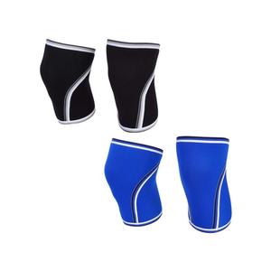 Vente en gros personnalisée 7Mm Gym Sports Haltérophilie Powerlifting Genouillères en néoprène Manchons de compression Genouillère - Product Image 6