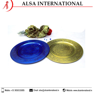 Placa de cargador de metal dorado de alta calidad con tarifa asequible al mejor precio en placa de cargador disponible del proveedor indio. - Product Image 5