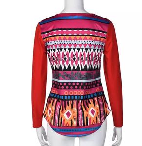 T-shirt court pour femme, haut imprimé AOP, décontracté, Collection du Bangladesh, été - Product Image 2