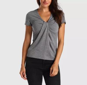 New custom design À La Mode O-cou À Manches Courtes Femmes T-Shirt Meilleur Collection de 2020 en provenance du Bangladesh - Product Image 3