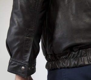 Chaqueta de cuero de carreras para hombre hecha para motociclistas de todos los días con Street Edge y Road Comfort - Product Image 4