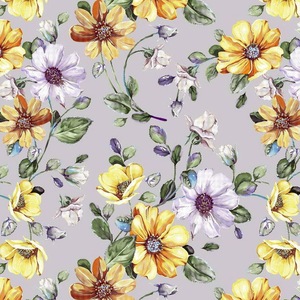 วัสดุเสื้อผ้าราคาสุดคุ้ม คอลเลคชั่นลายดอกโทไคใหม่ปี 2022 ผ้าดีไซน์ไทยสำหรับเสื้อผ้าใช้ในชีวิตประจำวันจากประเทศไทย - Product Image 4