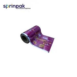 Aluminum foil food grade roll film biscuit packaging