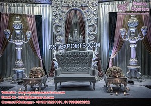 Encantador Delizio pilares recepción etapa boda gran decorativo escenario boda recepción impresionante mira etapa - Product Image 2