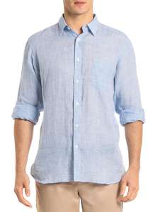 Camisas de Vestir para Hombre al por Mayor, 100% Algodón, Corte Regular, Manga Larga, Rayadas, Popelina, Transpirables, Ecológicas, Tallas Grandes, Casuales - Product Image 1