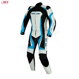 ชุดมอเตอร์ไซค์หนังแท้สำหรับผู้ชาย ชุดแข่งรถมอเตอร์ไซค์ ชุดฝึกซ้อม ชุดนักขี่มอเตอร์ไซค์ ขายส่ง เสื้อผ้าผู้ชาย ชุดมอเตอร์ไซค์ทำจากหนังแท้ - Product Image 2