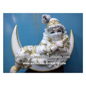 Estatua de Krishna en Mármol, Estatua del Dios Krishna - Product Image 1