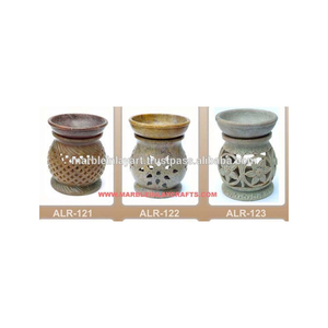 Quemador de Aceite Aromático Hecho a Mano, Lámpara de Aroma de Piedra Decorativa - Product Image 1