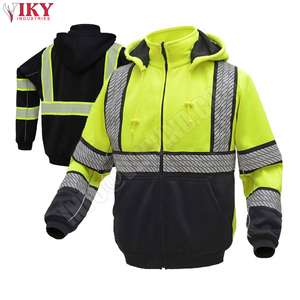 Veste de sécurité pour hommes Veste de travail de haute qualité avec logo et étiquette personnalisés Meilleure vente Veste de sécurité imperméable pour l'hiver - Product Image 6