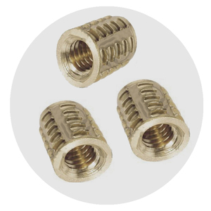 สลักเกลียวทองเหลืองปลายแหลมสีทอง - Product Image 1