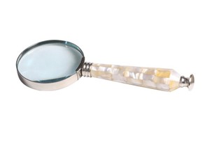 Antieke Bone Handheld Vergrootglas Met 4 Inch Premium Messing Omlijst Vergrootglas Met Handcarved Bone Handvat | Kantoor Ware Deco - Product Image 2
