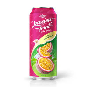 Procesamiento de bebidas de jugo de fruta de la pasión de aluminio de sabor puro de 330ml del proveedor de Vietnam - Product Image 3