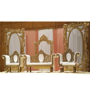 Conjunto de Decoración para Escenario de Regencia Musulmana Walima, Último Diseño, Decoración para Escenario de Boda, Conjuntos de Decoración para Escenario de Boda, OFERTA en EE. UU., Reino Unido y Australia - Product Image 1