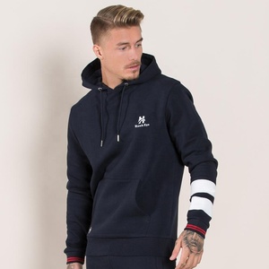 Traje de jogging para hombre, costilla personalizada con panel blanco, azul marino, fabricación por Hawk Eye Co. (se acepta PayPal) - Product Image 2