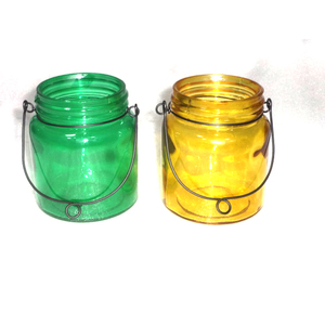 เชิงเทียนแก้วปรอทสีทองทรงกลมสำหรับตกแต่งบ้านงานแต่งงานและงานปาร์ตี้ - Product Image 3