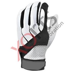 Guantes de bateo de béisbol y sóftbol de cuero superventas hechos de Cabretta de calidad superior brazalete de cuero genuino para niños y adultos - Product Image 1