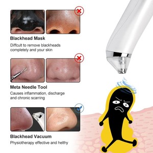 Muestra <span class=keywords><strong>gratis</strong></span> Acne Pore Peeling <span class=keywords><strong>Cleaner</strong></span> removedor de espinilla aspiradora Blackhead Extraction Tool - Product Image 3