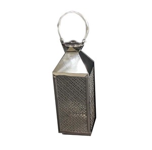 Linterna decorativa de metal negro para candelabros y tarros de boda para el hogar y la Oficina - Product Image 5