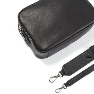 Genuine Leather Double Zipper <b>Camera</b> <b>Bag</b> - Product Image 6