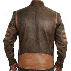 X-men-Chaqueta de cuero auténtico para hombre, Lobezno Origins, Logan Biker - Product Image 2