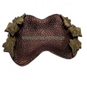 จานอลูมิเนียมถาดมีสองจับและตอกออกแบบสำหรับผลไม้,ขนมขบเคี้ยวตาราง - Product Image 3