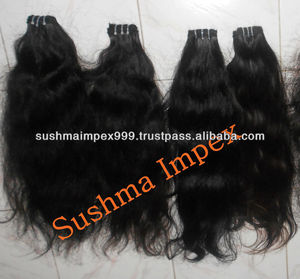 Extensión de cabello humano virgen indio Remy 100% Tejido estilo ondulado Natural 8-30 pulgadas de longitud modelo Color Natural 14 pulgadas - Product Image 2