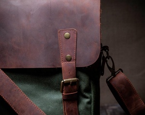 กระเป๋าเป้ผ้าใบเคลือบ14 oz กันน้ำพร้อมซิปและฝาปิดด้านล่าง20L ใส่กล้องและ TRM-0011การเดินทางได้ - Product Image 3