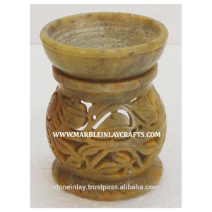 Soapstone-calentador de aceite para decoración del hogar, aromaterapia - Product Image 1