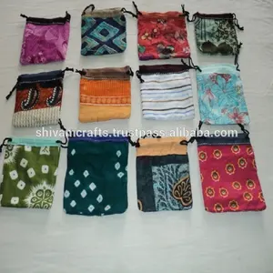 cotton printed coins purses