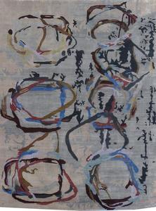 Tapis de porte en laine noué à la main personnalisé tapis de laine fait main en fibre naturelle douce et durable de qualité supérieure pour l'entrée, la maison et le bureau - Product Image 2