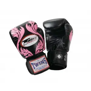 Colorful Custom Printed PU Leather Professional Boxing Gloves for Men and Women