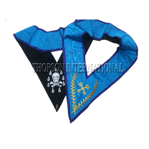 Masonic Regalia Memphis Hat-Cuero de imitación bordado y cosido - Product Image 3