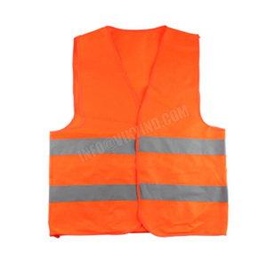 Chaleco reflectante de alta visibilidad con Logo personalizado y etiqueta, ropa de seguridad para el trabajo, tiras reflectantes de múltiples bolsillos, fluorescente, venta al por mayor - Product Image 3