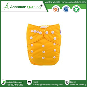 Couches en tissu de coton pour bébés, avec Logo personnalisé, vente en gros - Product Image 2