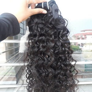 Cabello humano Remy mongol, cabello virgen indio con estilo rizado, varias longitudes estiradas de 20 a 30 pulgadas, precio barato - Product Image 4