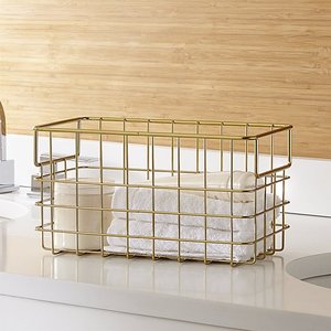 Metal <b>Mesh</b> Wire Fruit and <b>Storage</b> <b>Basket</b> Versatile for Home and Office Use for Clothing Organization - Product Image 1