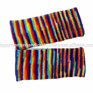 Laine chauffe-mains uni-100% laine - Product Image 1