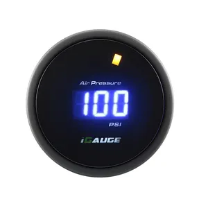 IGauge 52mm LCD Air Pressure Gauge for Suspension Racing <b>Parts</b> BAR/PSI Reading - Product Image 1