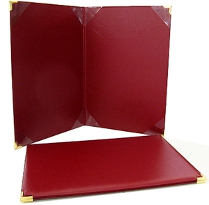 ผู้ถือใบรับรอง Leatherette ราคาถูก A3, A4, A5,ตัวอักษร,ขนาดทางกฎหมาย - Product Image 3